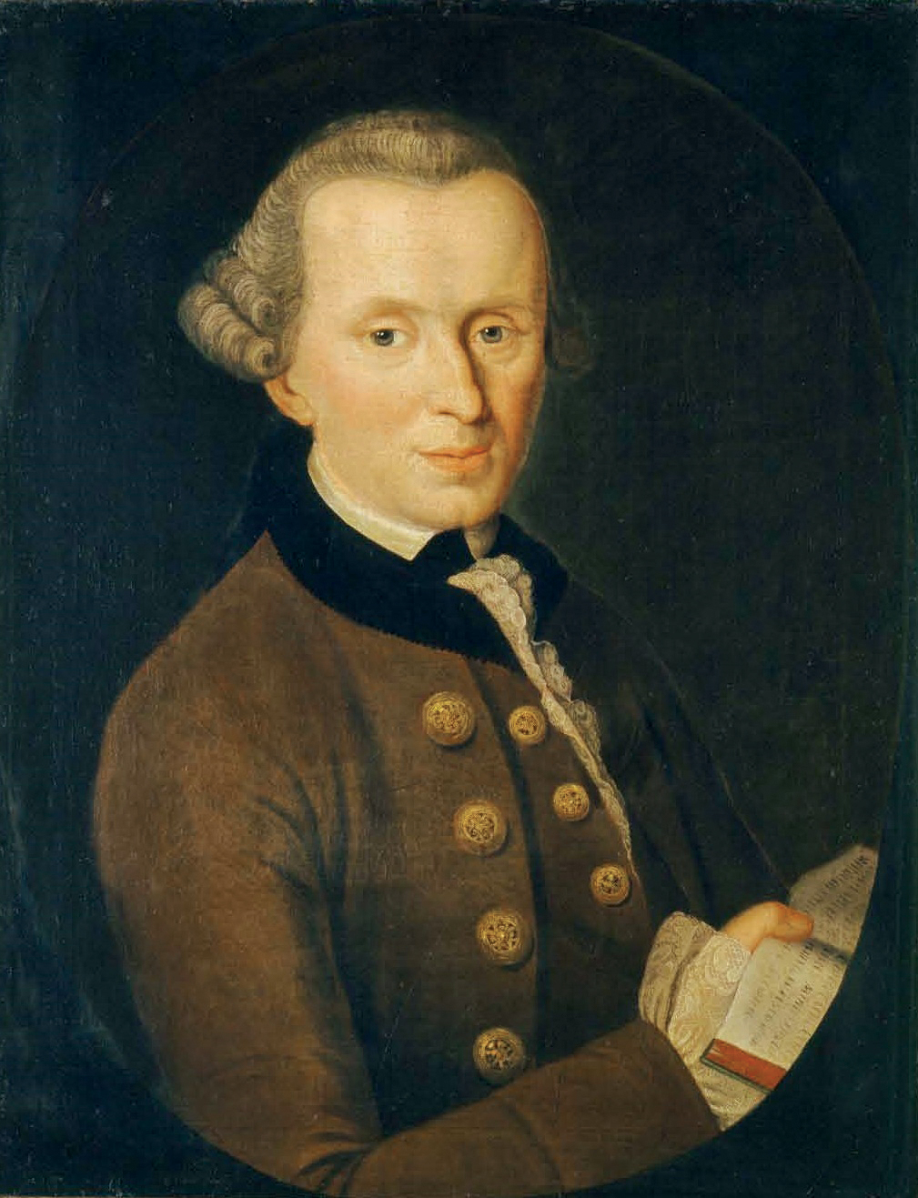 Immanuel Kant. Johann Gottlieb Becker, 1768.